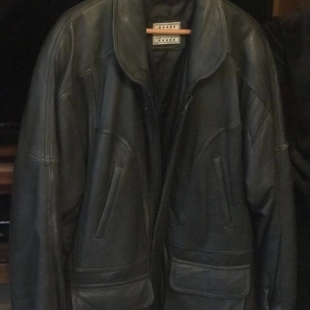 XL Men Leather Jacket